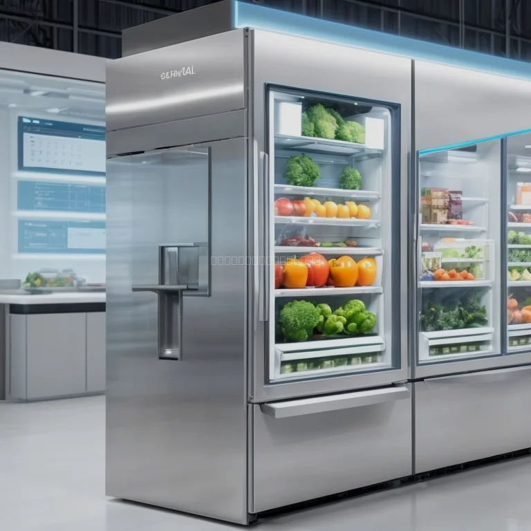 AI搭載冷蔵ユニットのイメージ